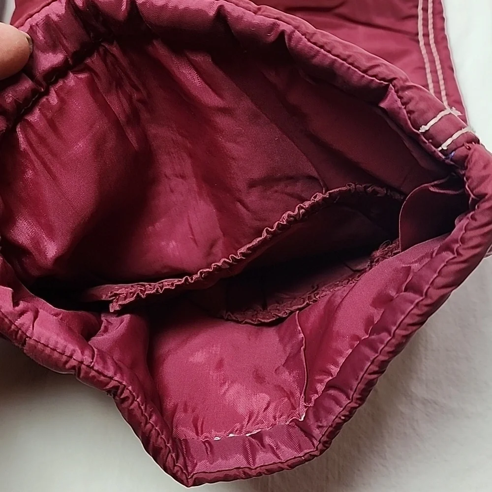 Vintage 1970's Montgomery Ward Snow Jeans Red Insulated Snow Pants Size 14 Kids